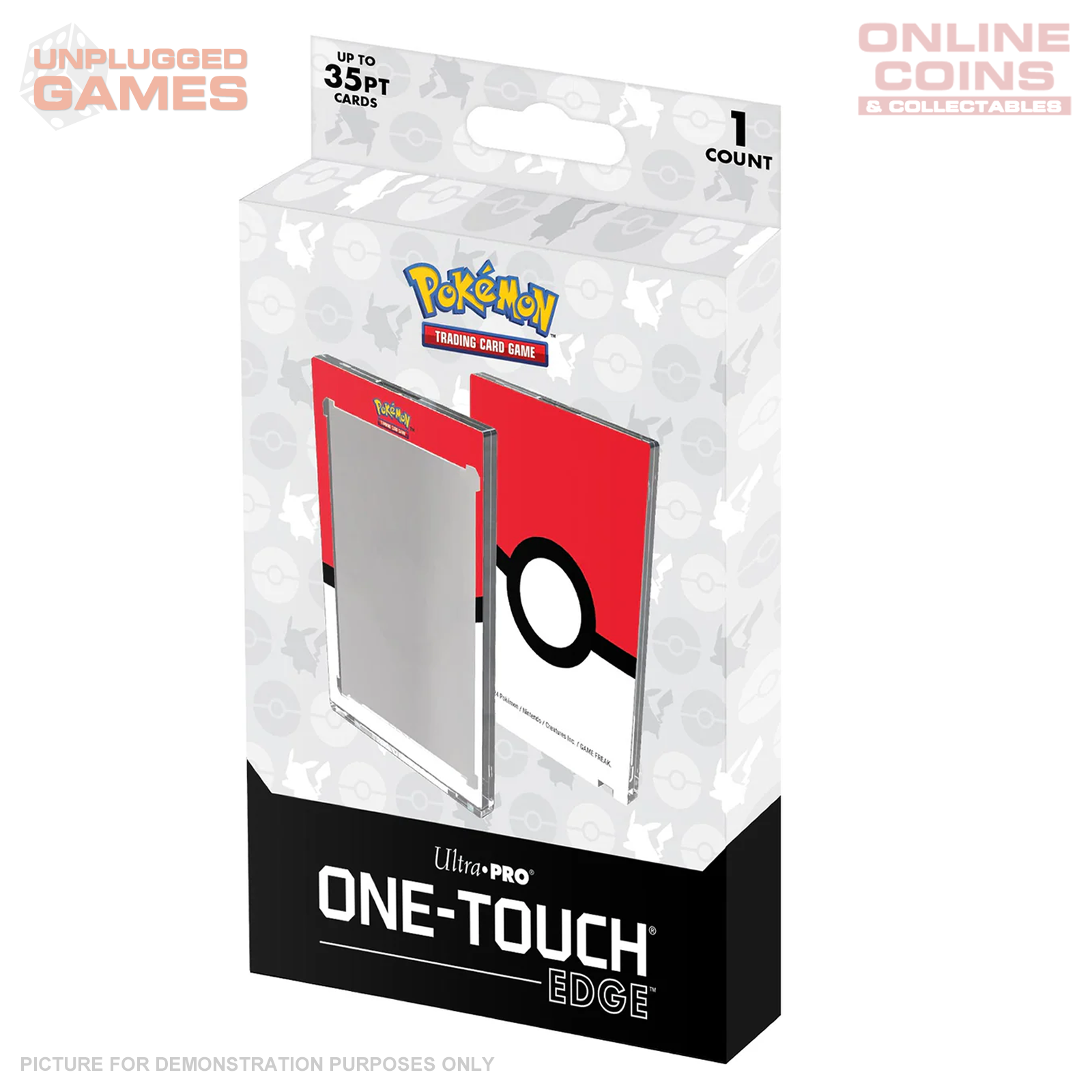 ULTRA PRO Pokémon - Pokéball Printed Magnetic Card Holder